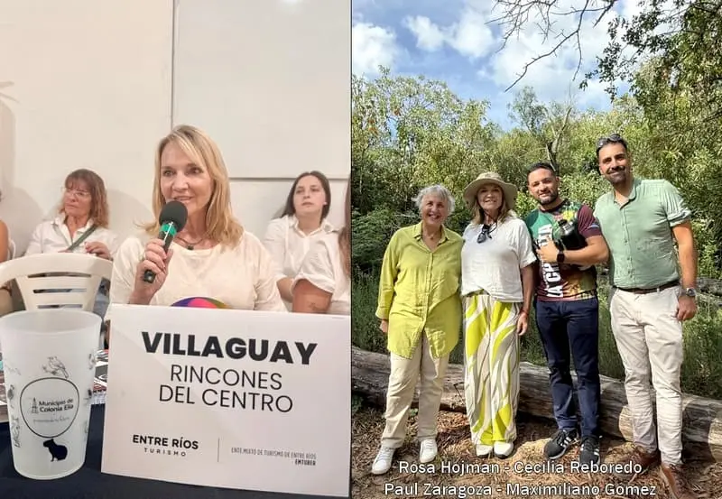 Villaguay particip� de la 1�reunion anual de la Comisi�n Provincial de Turismo (COPROTUR) y recorri� el parque binacional de Colonia El�a